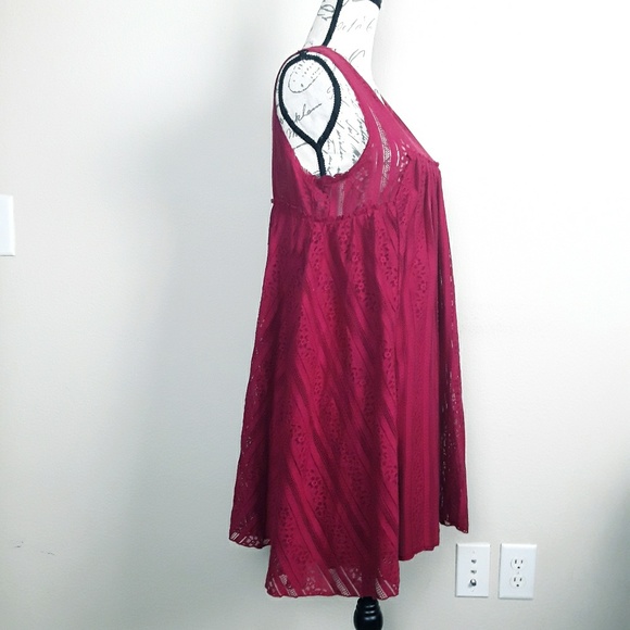 FREE PEOPLE TU.ES.LA... BABYDOLL SWING LACE DRESS - Picture 6 of 6